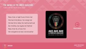 Te Wiki o te Reo Māori 2025 - Tūrei | Kīwaha